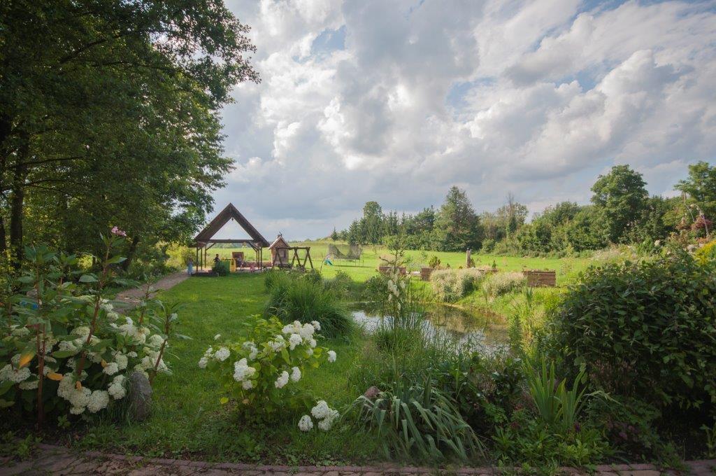 Pensjonat Agroturystyczny Pod Modrzewiem Bed & Breakfast Florczaki Ngoại thất bức ảnh